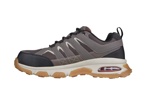 Skechers Herren Skech-air Envoy St-Arcket BAU-Schuhe, Taupe/Schwarz, 43 EU Weit von Skechers