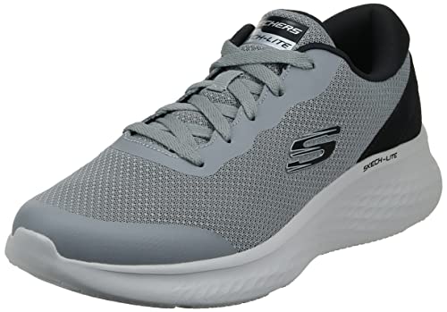 Skechers Herren Skech-lite Pro Clear Rush Sneaker, Grau/Schwarz, 39 EU von Skechers