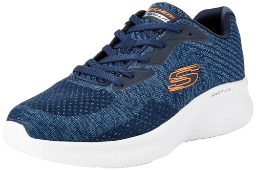 Skechers Herren Skech-lite Pro Faregrove Oxford, Marineblau/Orange, 46 EU von Skechers