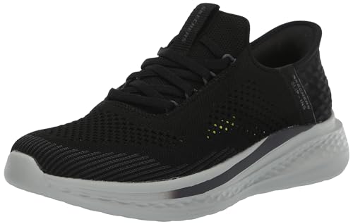 Skechers Herren Slade-Quinto Hands Free Slip-in Mokassin, Schwarz, 45.5 EU von Skechers