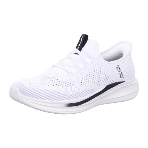 Skechers Herren Slade-Quinto Hands Free Slip-in Mokassin, weiß, 41 EU von Skechers