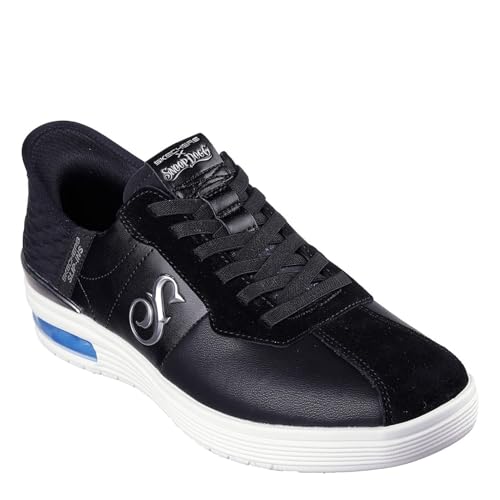 Skechers Herren Slip-Ins X Snoop Dogg Doggy Air Sneaker, Schwarzes Leder, 39.5 EU Skechers Herren Slip-Ins X Snoop Dogg Doggy Air Sneaker, Schwarzes Leder, 39.5 EU von Skechers