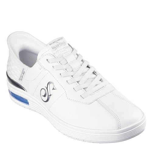 Skechers Herren Slip-Ins X Snoop Dogg Doggy Air Sneaker, Weißes Leder, 41 EU Skechers Herren Slip-Ins X Snoop Dogg Doggy Air Sneaker, Weißes Leder, 41 EU von Skechers