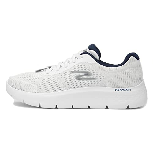 Skechers Herren GO Walk Flex Remark Sneaker, Weiß, 44 EU von Skechers