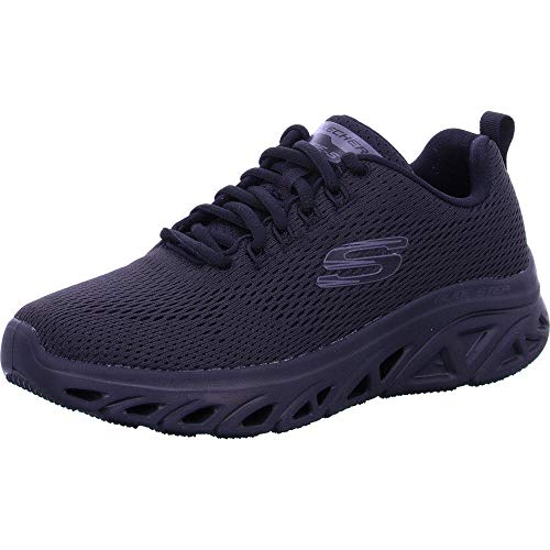 Skechers Sport Mens Glide-Step Sport Wave Heat Sneakers Men Schwarz, Schuhgröße:45 EU von Skechers