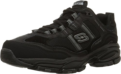 Skechers Herren Sneakers, Braun Schwarz, 48.5 EU von Skechers