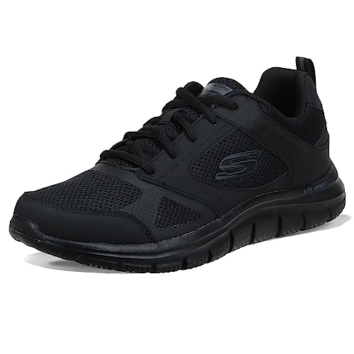 Skechers Herren Track - Syntac Sneakers,Sports Shoes, Schwarz, 46 EU von Skechers