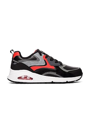 Skechers UNO GEN1 Color Surge Sneaker, Black Synthetic Red Gray Trim, 29 EU Skechers UNO GEN1 Color Surge Sneaker, Black Synthetic Red Gray Trim, 29 EU von Skechers