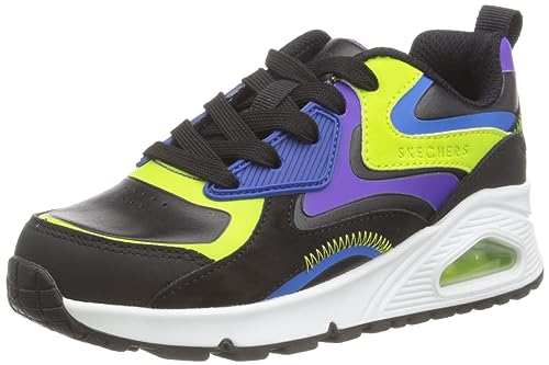 Skechers Jungen Uno Gen1 Color Surge Sneaker, Navy, 31 EU von Skechers