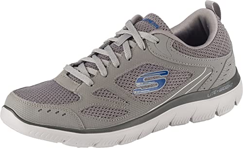 Skechers Herren Summits-South Rim Sports Shoes, Grey, 41 EU Schmal von Skechers