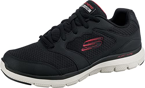 Skechers Herren Flex Advantage 4.0 Sports Shoes,Sneakers, Black, 45 EU von Skechers