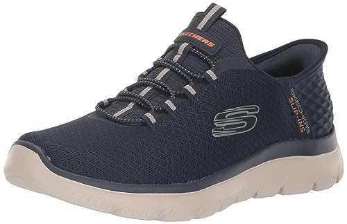 Skechers Herren Summits High Range Slip-in Slipper, Marineblau, 45.5 EU Weit von Skechers