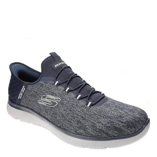 Skechers Herren Summits Key Pace Hands Free Slip-in Slipper, Navy, 47.5 EU Weit von Skechers