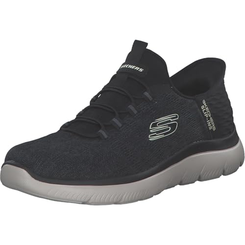 Skechers Herren Summits Key Pace Platform, schwarz (Netzstoff), 43 EU von Skechers