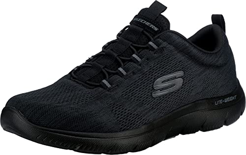 Skechers Herren Summits Louvin Loafer, schwarz, 42.5 EU von Skechers