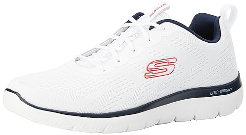 Skechers Herren Summits Torre Sneaker, Weiß, 48.5 EU von Skechers