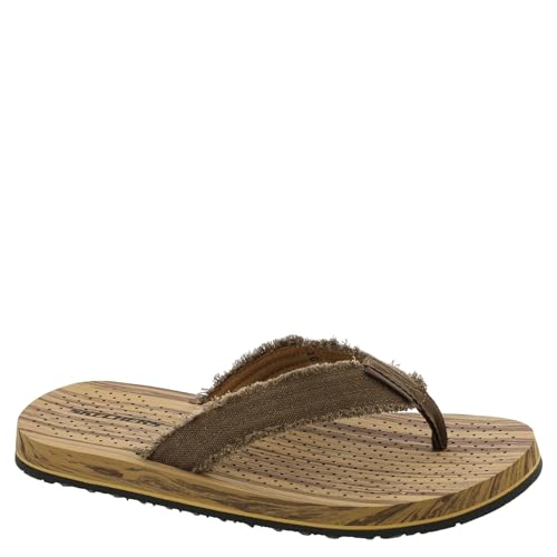Skechers Herren Tantric Fritz Sandalen, Braunes Segeltuch, 39.5 EU Skechers Herren Tantric Fritz Sandalen, Braunes Segeltuch, 39.5 EU von Skechers