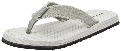 Skechers Herren Tantra Sandalen, Graue Leinwand, 44 EU von Skechers