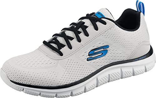 Skechers Herren Trainingsschuhe Track RIPKENT 232399 White/Black 41.5 von Skechers