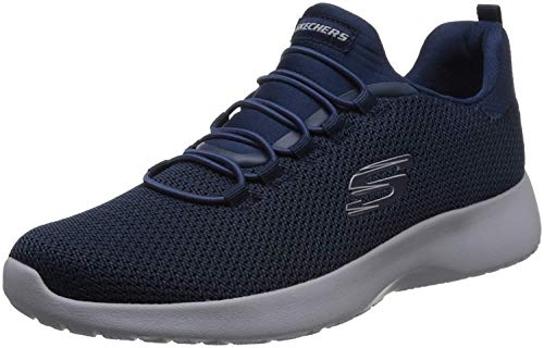 Skechers Herren Training, Sports Shoes, Navy Mesh/Trim, 42 EU von Skechers