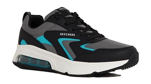 Skechers Herren UNO Evolve Absolute Air Sneaker, Black Aqua, 47.5 EU Skechers Herren UNO Evolve Absolute Air Sneaker, Black Aqua, 47.5 EU von Skechers