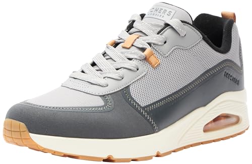 Skechers Herren UNO LAYOVER Sneaker, Grau, 44 EU von Skechers