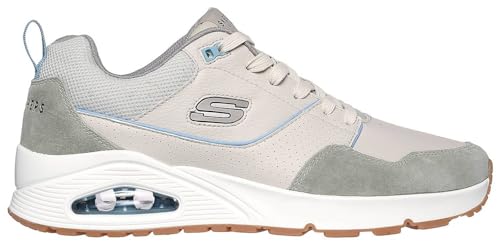 Skechers Herren UNO Retro One Sneaker, Natur, 44 EU von Skechers