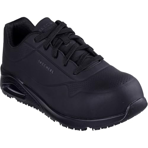 Skechers Herren UNO Sr Doltin BAU-Stiefel, Black Synthetic, 42 EU Skechers Herren UNO Sr Doltin BAU-Stiefel, Black Synthetic, 42 EU von Skechers
