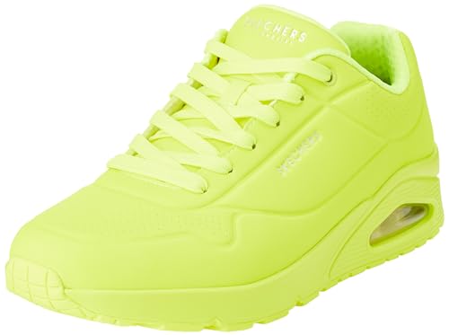 Skechers Herren UNO Stand ON AIR Sneaker, Lime Durabuck/Trim, 48 EU von Skechers