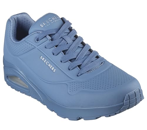 Skechers Herren UNO Stand on Air Sneaker, Blaues Durabuck-Mesh, 45 EU Skechers Herren UNO Stand on Air Sneaker, Blaues Durabuck-Mesh, 45 EU von Skechers