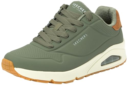 Skechers Damen-Sneaker UNO-Suited on Air, Oliv/Blatt für Mich (Leaf It to Me), 39.5 EU von Skechers