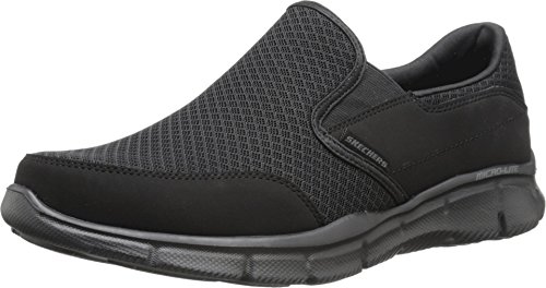 Skechers Herren Ultra FLEX-SALUTATIONS-51361 Low-Top, Schwarz von Skechers