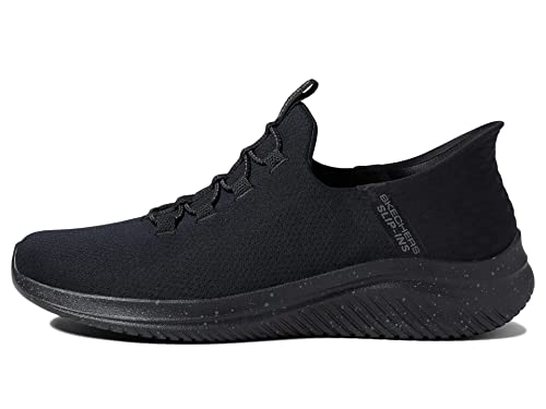 Skechers Herren Ultra Flex 3 Slipper, Schwarz, 40 EU Weit von Skechers