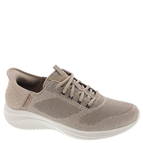Skechers Herren Men's Ultra Flex 3.0 New Arc Slip Sneaker, Taupe, 45 EU von Skechers