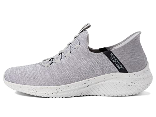 Skechers Herren Ultra Flex 3.0 Right Away Hands Free Slip In Sneaker Slipper, GRAU, 39.5 EU Weit von Skechers