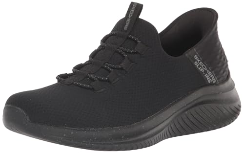 Skechers Herren Ultra Flex 3.0 Slip-in-Sneaker für Rechtshänder Slipper, Schwarz, 39 EU Weit von Skechers