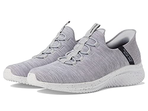 Skechers Herren Ultra Flex 3.0 Right Away Slip-in Slipper, GRAU, 45.5 EU Weit von Skechers