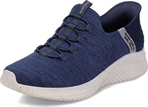 Skechers Herren Ultra Flex 3.0 Right Away Hands Free Slip-in Sneaker Slipper, Marineblau, 47.5 EU Weit von Skechers