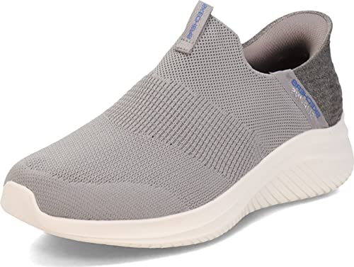 Skechers Herren Ultra Flex 3.0 Smooth Step Slip-ins Sneaker, GRAU, 39 EU Weit von Skechers