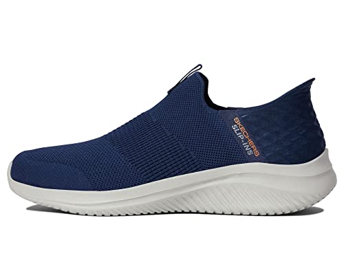 Skechers Herren Ultra Flex 3.0 Smooth Step Slip-in Slipper, Marineblau, 39 EU Weit von Skechers