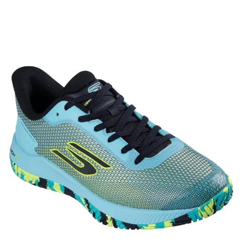 Skechers Herren Viper Court Pro 2.0 Sneaker, Aqua Mint, 42.5 EU von Skechers