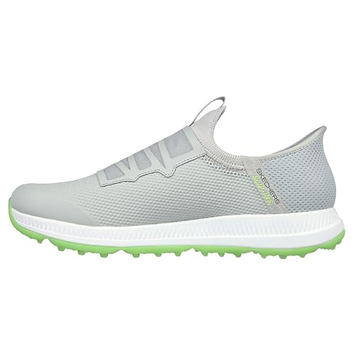 Skechers Herren gehen Golf Elite 5 Schlupf Schuhen - Grau/Lime - UK 8 von Skechers