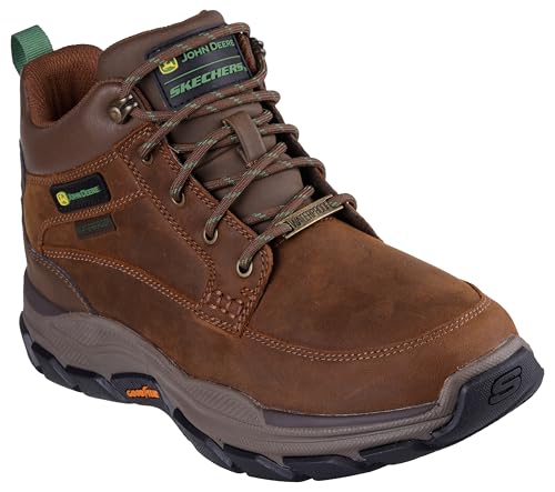 Skechers Herren x John Deere RESPECTED Landin Stiefelette, Brown, 45.5 EU von Skechers
