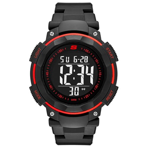 SKECHERS Herren Analog Quartz Uhr mit Plastic Armband SR1022 von Skechers
