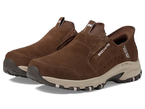 Skechers Hillcrest-Sunapee Damen-Sneaker, freihändig, Braun, 41 EU von Skechers