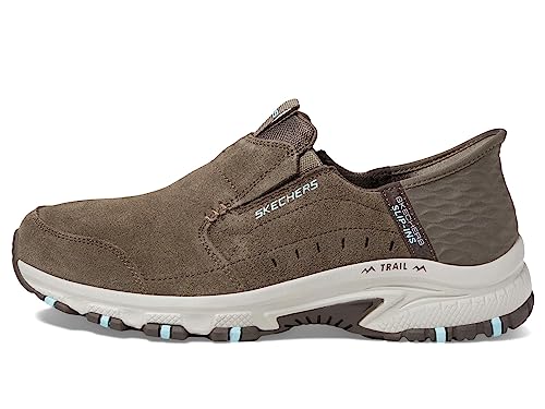 Skechers Hillcrest-Sunapee Damen-Sneaker zum Reinschlüpfen, Dunkel/Taupe, 38.5 EU von Skechers