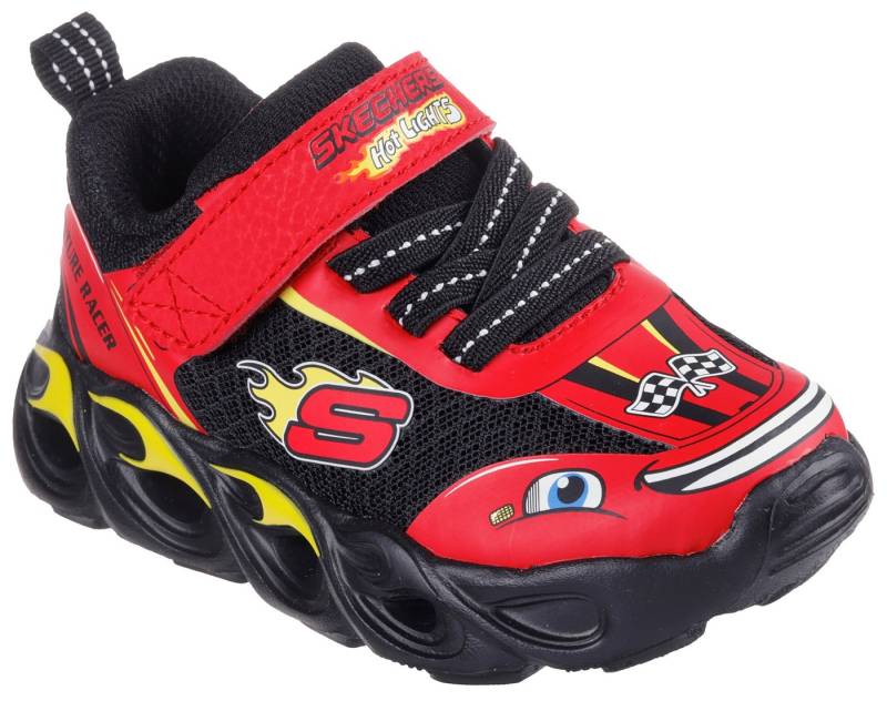 Skechers Hot Lights: Thermo Flash - Wheel Buddies Sneaker, Blinkschuh, Klettschuh im Hot Lights® Design mit Automotiv von Skechers