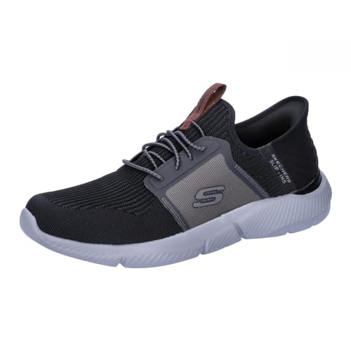 Skechers Ingram Brackett Herren Sneaker Schwarz, Schuhgröße:EUR 45 von Skechers