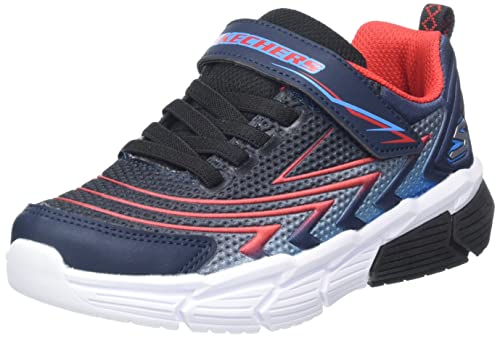 Skechers Jungen 403852l Nvmt Sneaker, Marineblau Multi Textile Multi Trim von Skechers