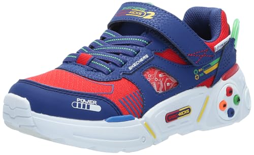 Skechers Jungen Gametronix 2.0 Sneakers, Blue Multi, 28 EU von Skechers